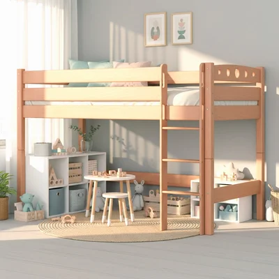 Hochbett Holz Massiv